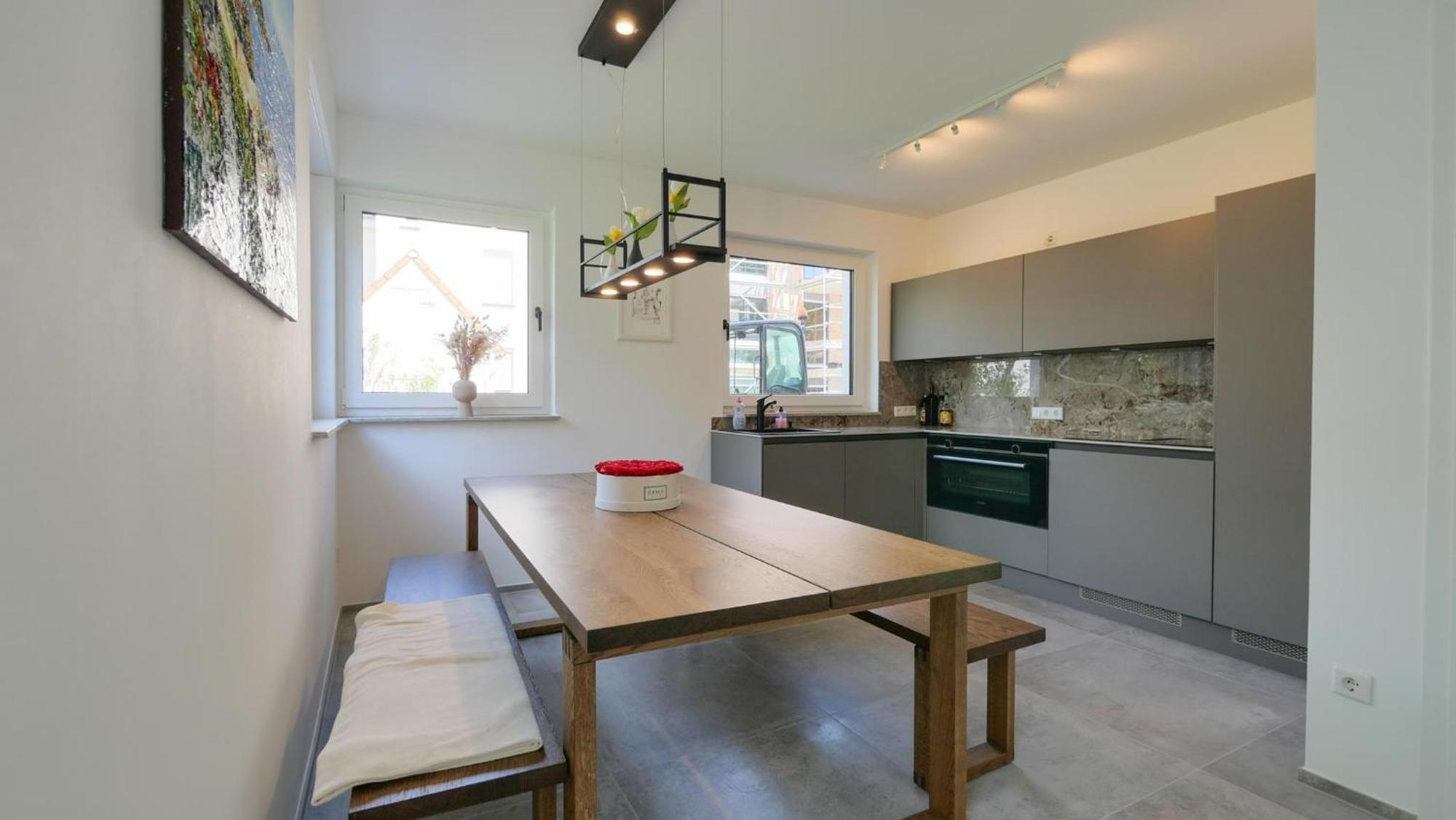 Eleganter Neubau-Luxus In Paderborn & Stilvoller Rueckzugsort Fuer Bis Zu 9 Gaeste Exterior foto